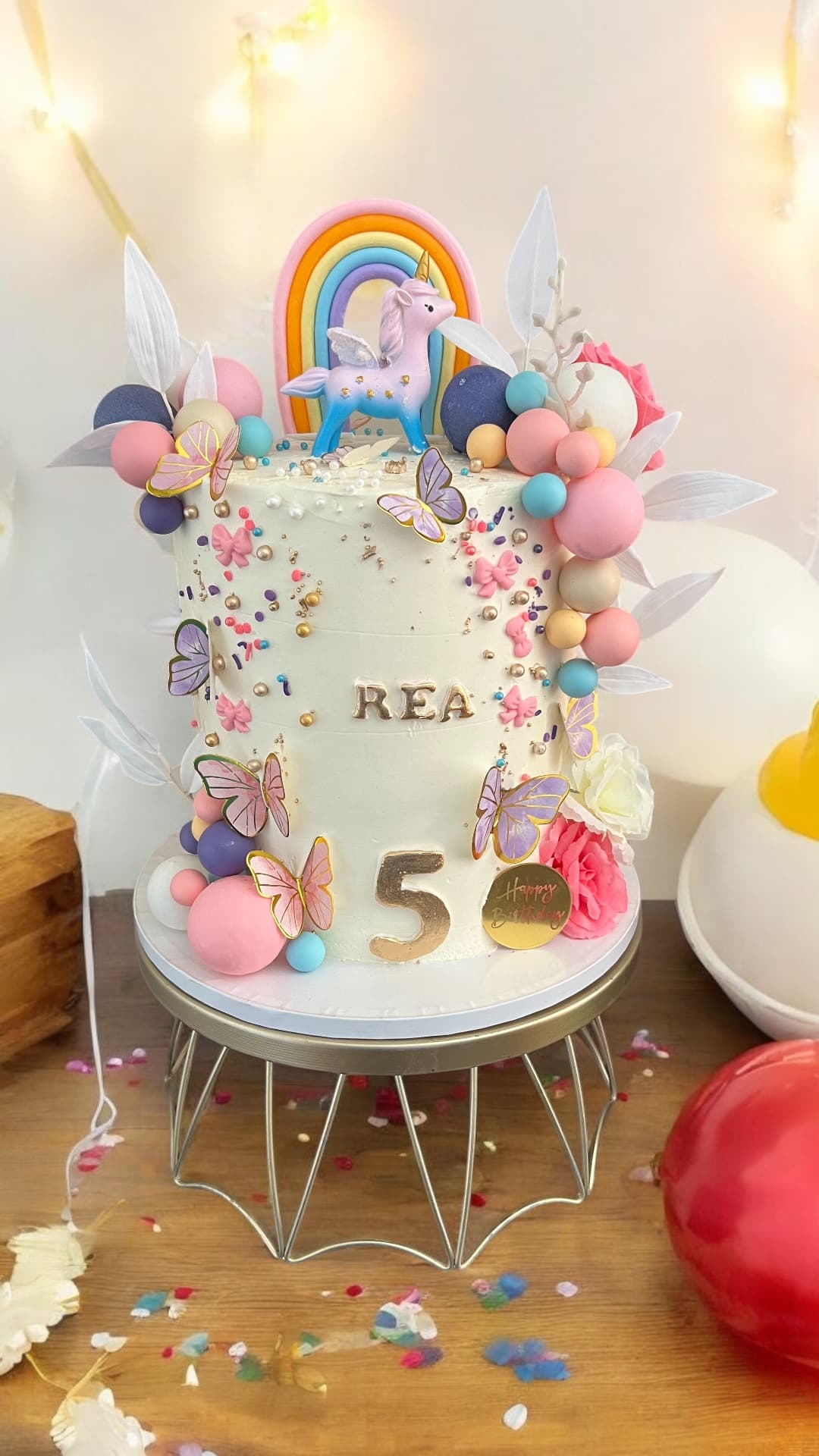 Custom Birthday Cake